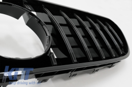 
Hátsó lökhárító diffúzor, króm kipufogóvégekkel és középső hűtőráccsal, Fekete, Mercedes S-Class Coupe c217 (2014-2017) modellekhez, S63 GT-R Dizájn-image-6069706