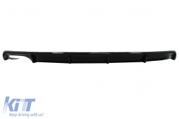 Hátsó lökhárító diffúzor Skoda Octavia II (2004-2009) modellekhez, zongora fekete-image-6089808