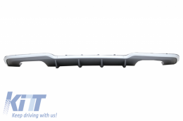 
Hátsó lökhárító diffúzor kipufogórendszerrel, AUDI A3 8V Facelift Hatchback / Sportback (2016-2019) modellekhez, S3 Dizájn-image-6077708