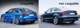 
Hátsó lökhárító diffúzor kipufogórendszerrel, AUDI A3 8V Facelift Sedan Cabrio (2016-2019) S3 Dizájn modellekhez, csak S Line-hoz-image-6077842