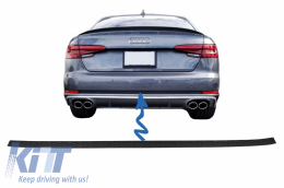 image-14-
Hátsó lökhárító díszléc AUDI A4 B9 8W (2016-2018) modellekhez, Sedan Avant S4 Design, normál lökhárítóhoz