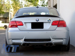 Hátsó lökhárító és küszöb spoiler BMW 3-as E92 / E93 (2006-2010), M3 Design, PDC-vel-image-6050581