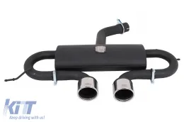 Hátsó lökhárító kipufogórendszerrel, piros/füst teljes LED hátsó lámpák, teljes LED irányjelzők - VW Golf 6 VI (2008-2013), R20 Design-image-6051185