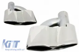 Hátsó lökhárító kipufogóvégekkel Mercedes W221 S-osztály (2005-2011) A-Design-image-6041450