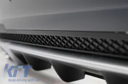 Hátsó lökhárító kipufogóvégekkel Mercedes-Benz E-osztály W212 Facelift (2013-2016) E63 Design-image-6050771