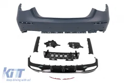 Hátsó lökhárító Mercedes S-osztály W223 V223 (2020-tól) Sport Line Design-image-6100784