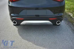 Hátsó lökhárító oldalsó díszléc Alfa Romeo Stelvio 949 (2016-2020), fekete-image-6093207