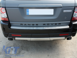 Hátsó lökhárító Protector Sill Plate Foot Plate Aluminum Cover Range Rover Sport L320 (Tailgate Boot Trim )-image-6020801