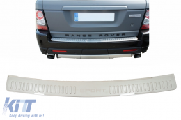 Hátsó lökhárító Protector Sill Plate Foot Plate Aluminum Cover Range Rover Sport L320 (Tailgate Boot Trim )-image-6041492