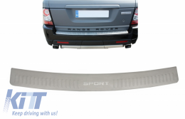 Hátsó lökhárító Protector Sill Plate Foot Plate Aluminum Cover Range Rover Sport L320 (Tailgate Boot Trim )-image-6041493