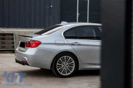 Hátsó lökhárító spoiler diffúzor BMW 3-as F30 F31 (2011-től) M-Performance Design bal oldali kivezetés-image-6069975