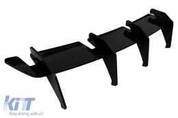 Hátsó lökhárító toldat splitter diffúzorhoz Mercedes A-osztály W176 A45 Hatchback (2015-2018) típushoz-image-6108074