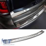 image-21-Hátsó lökhárító védő BMW X5 F15 13-18 acél