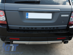 Hátsó lökhárító védő küszöbvédő alumínium Range Rover Sport L320 (csomagtér ajtó díszléc)-image-5992659