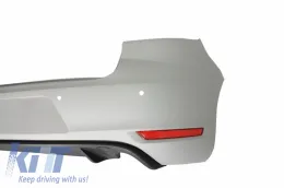 Hátsó lökhárító VW Golf 6 VI (2008-2012), tető spoiler LED-es féklámpával, GTI Design-image-6049718