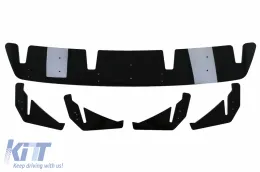 Hátsó lökháró diffózor hosszabbító splitter Mercedes A-osztály W176 A45 Hatchback (2015-2018) modellhez-image-6108081