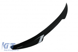 Hátsó spoiler Audi A5 8T 8T Facelift Coupe (2007-2016) modellekhez, zongorafekete -image-6092435