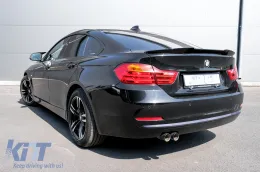 Hátsó spoiler és visszapillantó tükör borítás BMW 4 Gran Coupe F36 (2014-03.2019), M4 CSL Dizájn, fekete-image-6072896