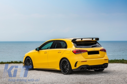 
Hátsó spoiler MERCEDES A-CLASS Hatchback W177 (2018-tól) modellekhez, A45 Dizájn, zongorafekete-image-6063338