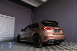 
Hátsó spoiler MERCEDES A-CLASS Hatchback W177 (2018-tól) modellekhez, A45 Dizájn, zongorafekete-image-6086101