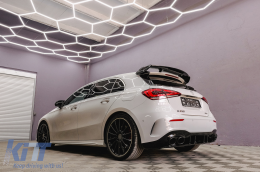 
Hátsó spoiler MERCEDES A-CLASS Hatchback W177 (2018-tól) modellekhez, A45 Dizájn, zongorafekete-image-6106864
