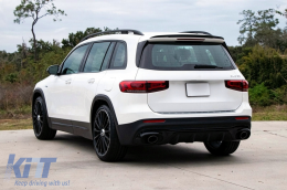 Hátsó spoiler Mercedes GLB X247 (2019-) modellekhez, zongoralakk fekete-image-6093161