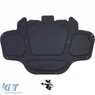 Haubenisoliermatte mit Clips, geeignet für BMW X5 G05 X6 G06 ab 18-image-6205942