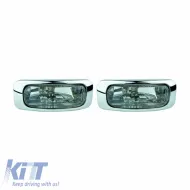 Head Lamp Universal 125x46mm H3 12V 55W LA-1100 16031 White 2 Pcs-image-6306045