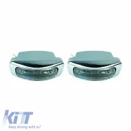 Head Lamp Universal 125x46mm H3 12V 55W LA-1100 16031 White 2 Pcs-image-6306046