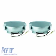 Head Lamp Universal 125x46mm H3 12V 55W LA-1100 16031 White 2 Pcs-image-6306047