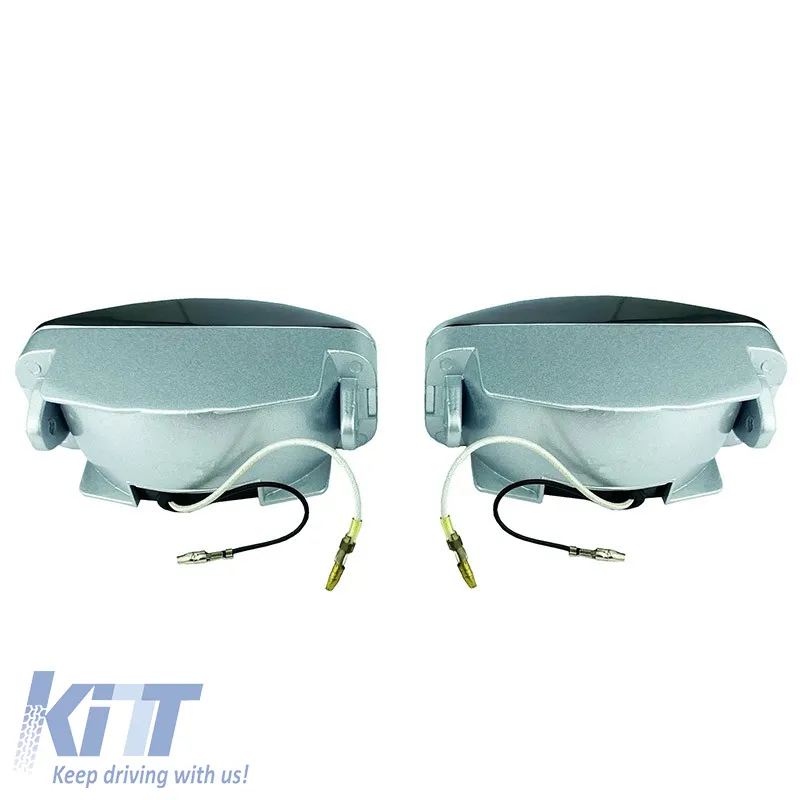 Head Lamp Universal 125x46mm H3 12V 55W LA-1100 16031 Yellow 2 Pcs