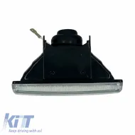 Head Lamp Universal 126x46mm H3 12 Volt 55 Watt LA-V127 White 2 Pcs-image-6306146