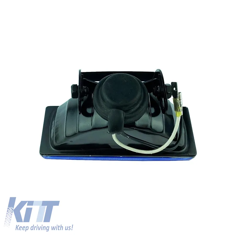 Head Lamp Universal 126x46mm H3 12 Volt 55 Watt LA-V127 Blue 2 Pcs
