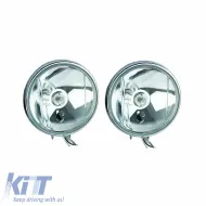 Head Lamp Universal Ø140mm H3 12V 55W LA-1515 16530 White 2 Pcs-image-6306034