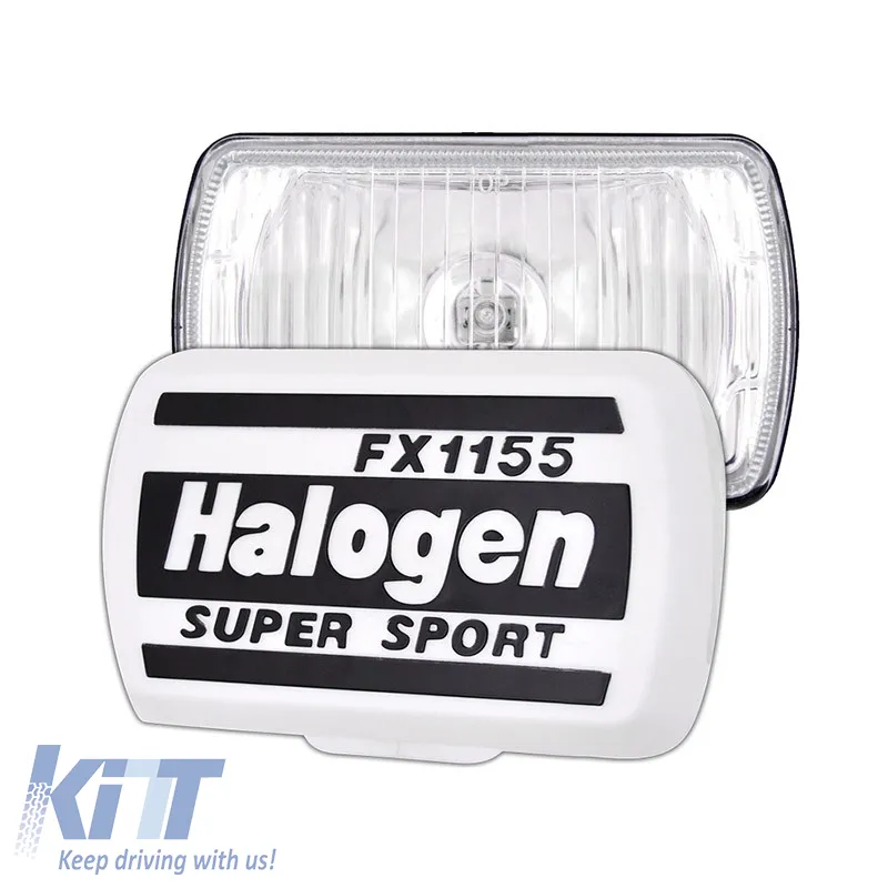 Head Lamp Universal White 12 Volt 55 Watt H3 FX-155 1 Piece