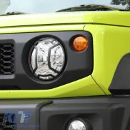 Head Light Covers suitable for Suzuki Jimny 2019+ Metal 2 Pcs-image-6315504