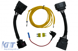 Headlight Conversion Adaptor Harness Wiring suitable for VW Transporter T5 (2003-2009) To T5.1 Facelift - HLACVWT5