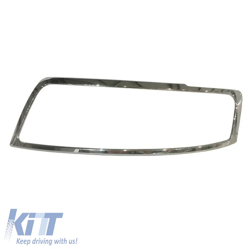 Headlight Covers Chrome suitable for Audi A4 B6 2002-2004 2 Pcs