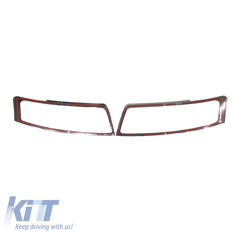 Headlight Covers Chrome suitable for Audi A4 B6 2002-2004 2 Pcs