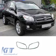 image-23-Headlight Covers Chrome suitable for Toyota Rav4 06-11 2 Pcs