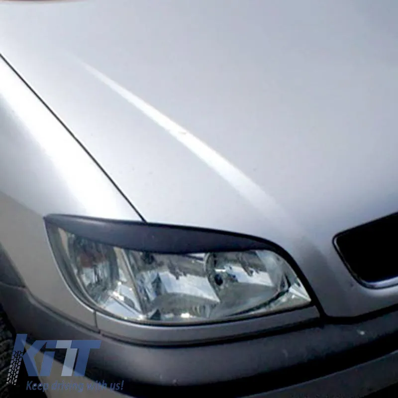 Headlight Covers Eyebrows suitable for Opel Zafira A 99-05 2 Pcs