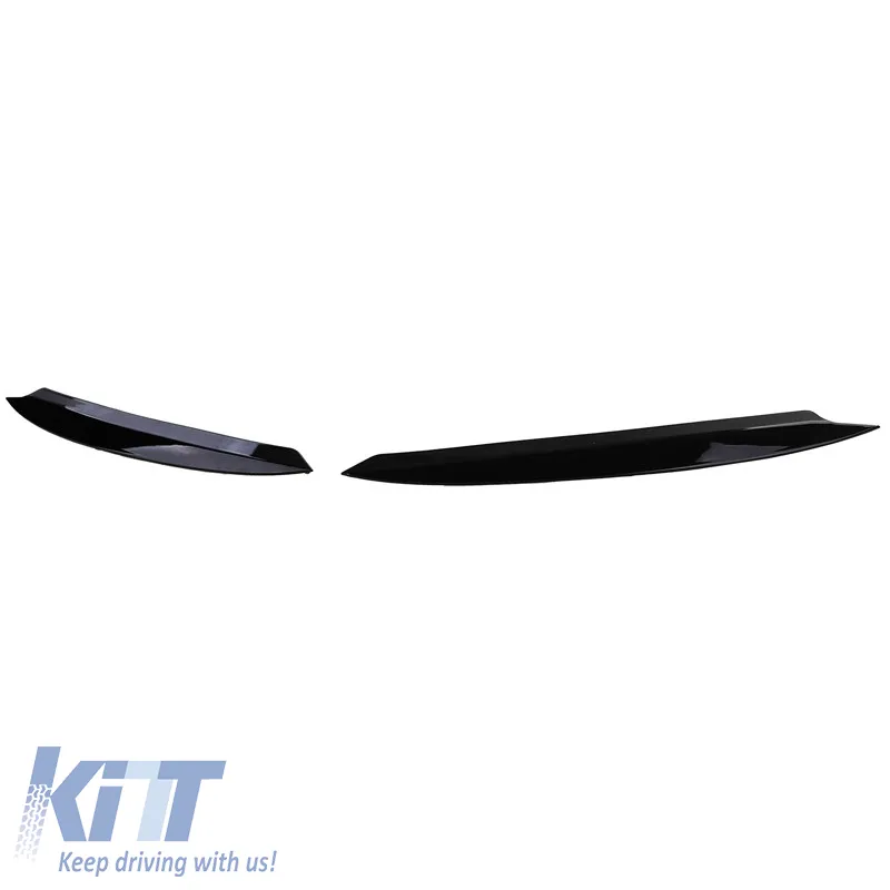 Headlight Covers Eyebrows suitable for VW Golf 7 12-21 Evil Eye Gloss Black 2 Pcs