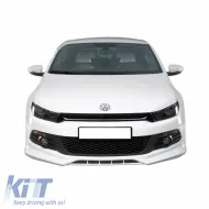 Headlight Covers Eyebrows suitable for VW Scirocco 3 08-14 2 Pcs-image-6294634