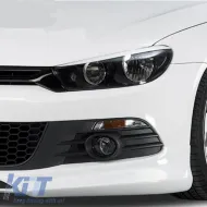 Headlight Covers Eyebrows suitable for VW Scirocco 3 08-14 2 Pcs-image-6294635