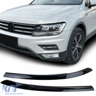Headlight Covers Gloss Black for VW Tiguan AD1 Pre-Facelift 2016-2020 - ODLCV6015472