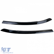 Headlight Covers Gloss Black for VW Tiguan AD1 Pre-Facelift 2016-2020-image-6211048