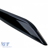 Headlight Covers Gloss Black for VW Tiguan AD1 Facelift 2020-2024