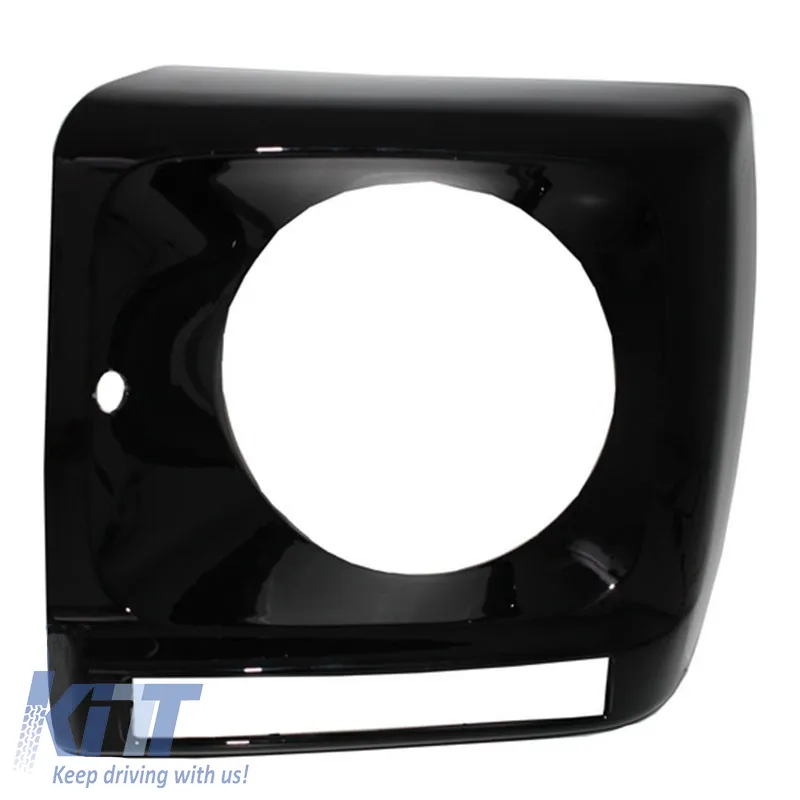 Headlight Covers With DRL Suitable for Mercedes-Benz G-Class W461/W463 90-15 G55/G65 A Design 4 pc
