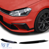 Headlight Eyebrows Evil Look Black Gloss suitable for VW Golf 7 12-21 - ODBKV6014405