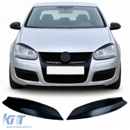 Headlight eyelids Bad Look Black Gloss fits for VW Golf 5 2003-2008 - ODBKV6042569